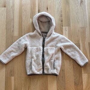 Hanna Andersson Cream Sherpa Jacket